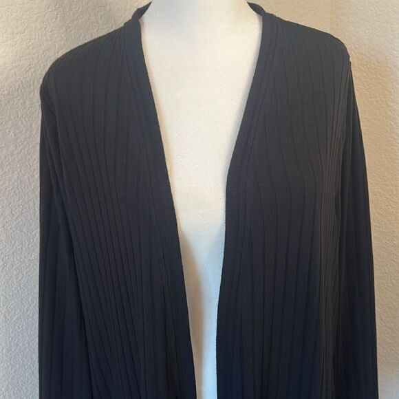 Women's Lane Bryant Long Open Front Long Sleeve Cardigan ~ Size 14/16 - Picture 3 of 8